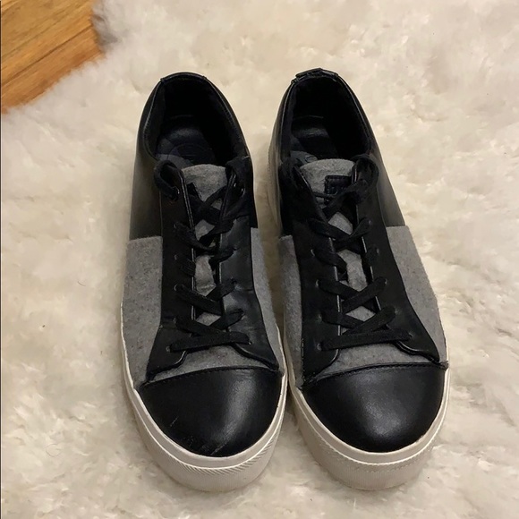 dkny bari platform sneakers